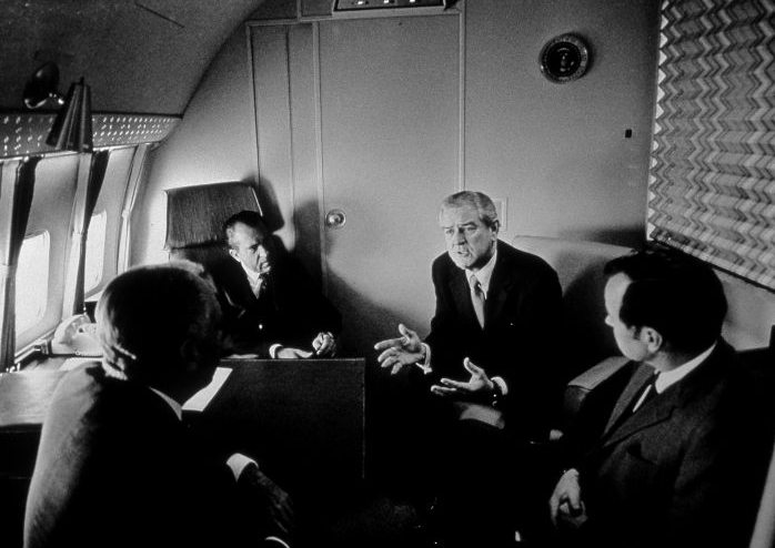 President Nixon, George Bush, and John Connally